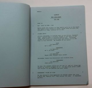 Airwolf / Joseph Gunn,  1984 Script 