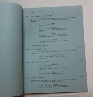 Airwolf / Joseph Gunn,  1984 Script 