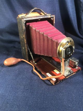 Antique Conley Wollensak Opt.  Co.  Junior Camera Pat.  1901