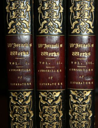 1835 Curiosities Of Literature I D 