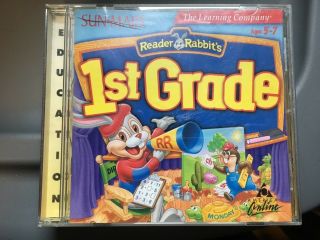 Vintage Reader Rabbit ' s 1st & 2nd Grade Learning Company Ages 5 - 8 Sun - Maid 3