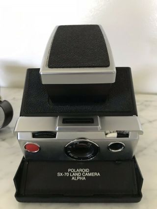 Polaroid Sx - 70 Land Camera Alpha And Case
