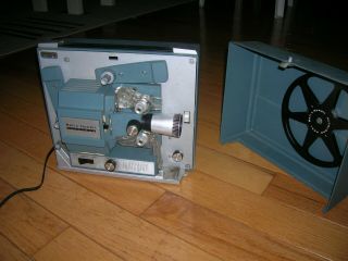 VINTAGE BELL & HOWELL AUTOLOAD 8MM MOVIE PROJECTOR NO 357A 8