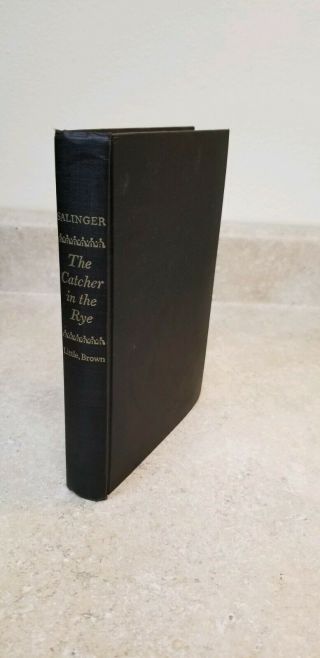 1951 The Catcher In The Rye,  Jd Salinger,  Little Brown,  Deckle Edges,  Boston