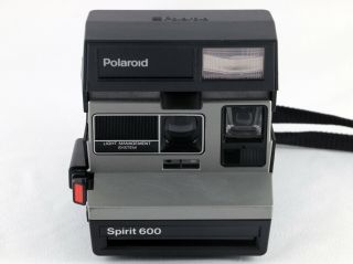 Vintage Polaroid Spirit 600 Instant Film Camera With Flash