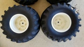 Vintage 1/10 scale Tamiya Clodbuster Wheels and Tires 3