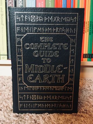Complete Guide To Middle - Earth Robert Foster Easton Press Tolkien Hobbit Rings