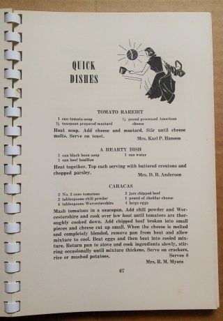 SCARCE Vintage 1954 North Carolina State Women Community Cookbook Collectible NC 4