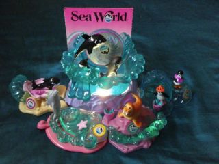 VINTAGE My Littlest Pet Shop 1995 Sea World Set 2
