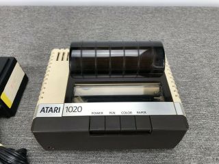 Atari 1020 Four - Colour Computer Plotter Printer with Power Supply 2