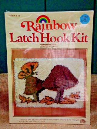 Rainbow Latch Hook Kit 