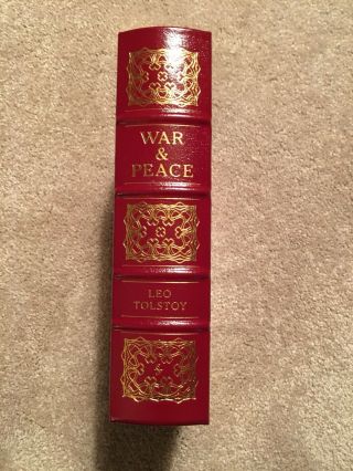 Easton Press War And Peace By Leo Tolstoy