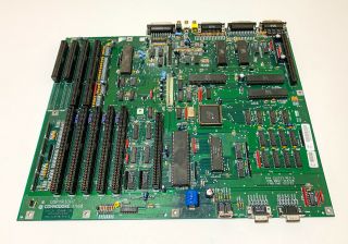 Commodore Amiga A2000 Motherboard Rev 6.  2 - Parts