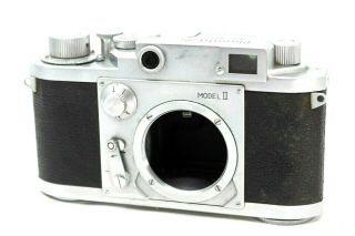 Rare Minolta 35 Model Ii Rangefinder Film Camera Xx27a