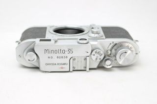 Rare Minolta 35 Model II Rangefinder Film Camera XX27a 5