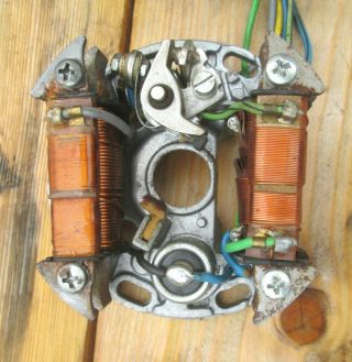 Puch Maxi Moped Magneto Bosch Stator Assembly Oem Vintage