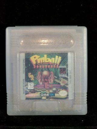 Vintage Nintendo Gameboy Pinball Fantasies Game,