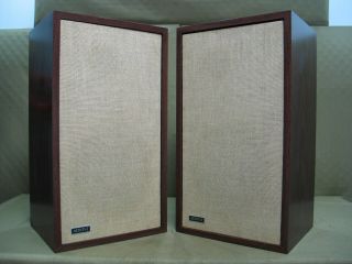 Large Advents (Circa 1973) Masonite Woofers/Fried Egg Tweeters Utility Cabinets 3