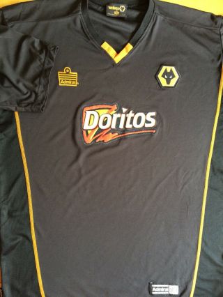Wolverhampton Wanderers Vintage Away Shirt (l) 46 "