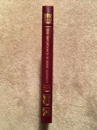 Easton Press The Importance Of Being Earnest By Oscar Wild