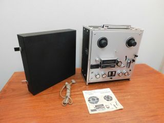 Vintage Aiwa Tp - 1001 Model Reel To Reel Tape Recorder Deck