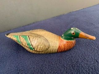 Vintage Duck Decoy By Frank Adams