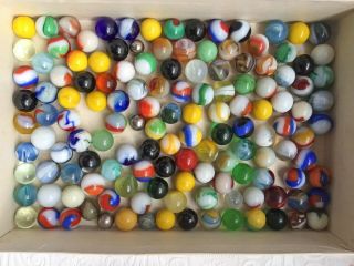 Vintage Marbles: Over 100 / 3.  14 pounds From West Virginia 2