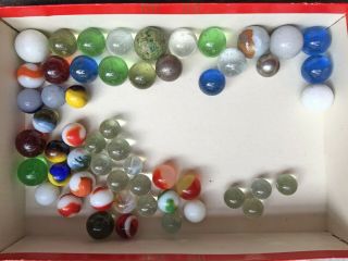 Vintage Marbles: Over 100 / 3.  14 pounds From West Virginia 3