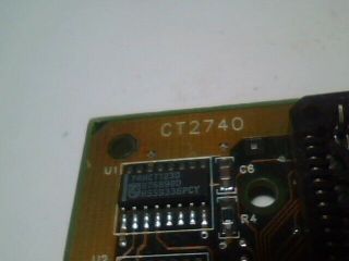 Creative Sound Blaster 16 CT2740 SB SB16S ISA soundcard 4.  11 panasonic 4