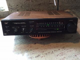 Vintage Realistic STA - 19 AM/FM Mini Receiver W/ Phono Input, 2