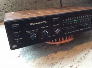 Vintage Realistic STA - 19 AM/FM Mini Receiver W/ Phono Input, 3