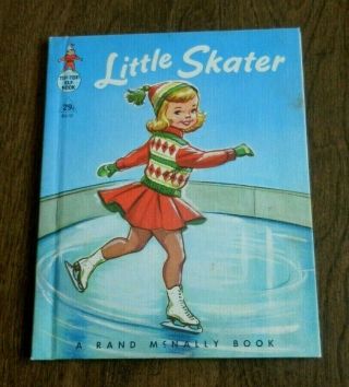 Vintage 1959 Little Skater Rand Mcnally Children 