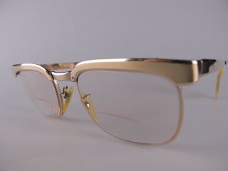 Vintage Nigura Ng40 Gold Filled Eyeglasses Size 48 - 20 145 Made In Germany