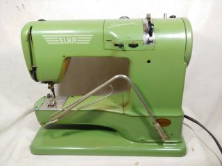 Vintage Elna Supermatic Portable Sewing Machine & Case Parts