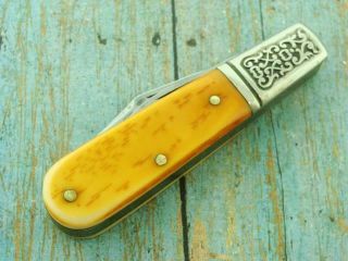 Vintage Schrade Usa 206 Folding Barlow Jack Pocket Knife Hunting Knives Tools Nr