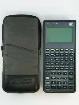 Hewlett Packard / Hp 48g Scientific Calculator 32k 1993 Vintage