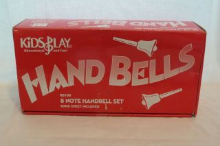 Kids Play Kidsplay Hand Bells Rb 108 Hand Bell Set 8 Note Bell Vintage Box Songs