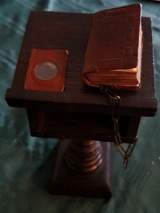 Chained Bible Miniature / Holy Bible Containing The Old And Testaments