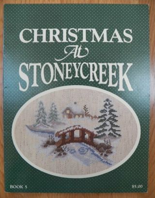 Vintage Christmas At Stoneycreek Cross Stitch Pattern Booklet Winter/holiday