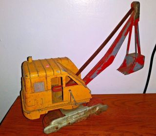 Vintage Hubley Steam Shovel Toy Excavator