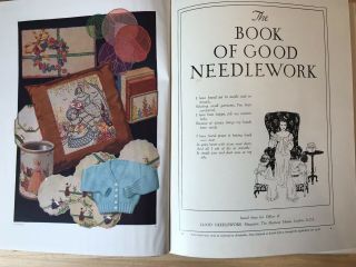 Vintage The Book Of Good Needlework - Ideas For Making,  Instructions & Stitches 3