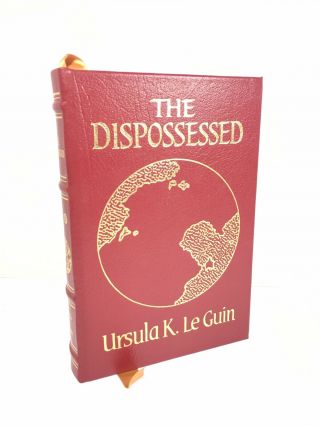 The Dispossesed Ursula K.  Leguin Easton Press Leather Masterpieces Of Sci Fi Ex.