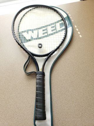 Vintage Weed Ii Tennis Racquet W/ Protective Cover,  Great Cond