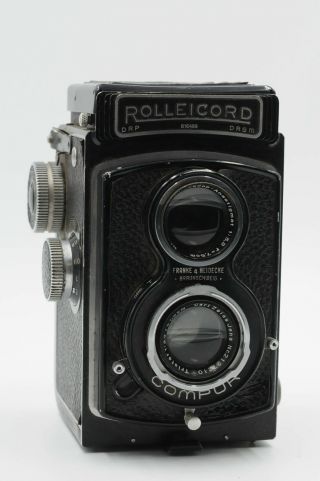 Rollei Rolleicord Ii Tlr Camera (7.  5cm Lens,  120 Film,  Pre - War) 489