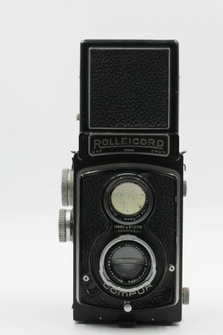 Rollei Rolleicord II TLR Camera (7.  5cm Lens,  120 Film,  Pre - war) 489 2