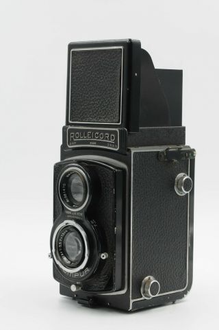 Rollei Rolleicord II TLR Camera (7.  5cm Lens,  120 Film,  Pre - war) 489 3