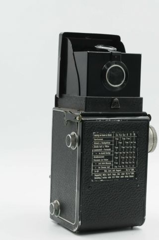 Rollei Rolleicord II TLR Camera (7.  5cm Lens,  120 Film,  Pre - war) 489 4