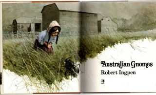 Vintage 1979 AUSTRALIAN GNOMES Illustrated ROBERT INGPEN 1st POPPYKETTLE SERIES 3