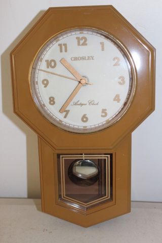 Vintage Crosley Grandfather Wall Clock L 730