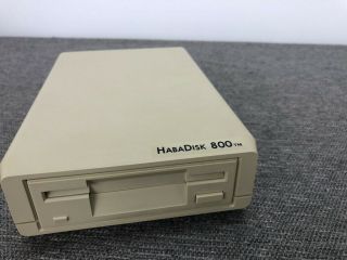 HabaDisk 800 800K DS/DD External Floppy Drive For Apple Macintosh Computer 3